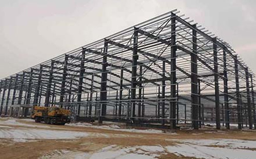 酒泉酒泉钢结构厂房安装